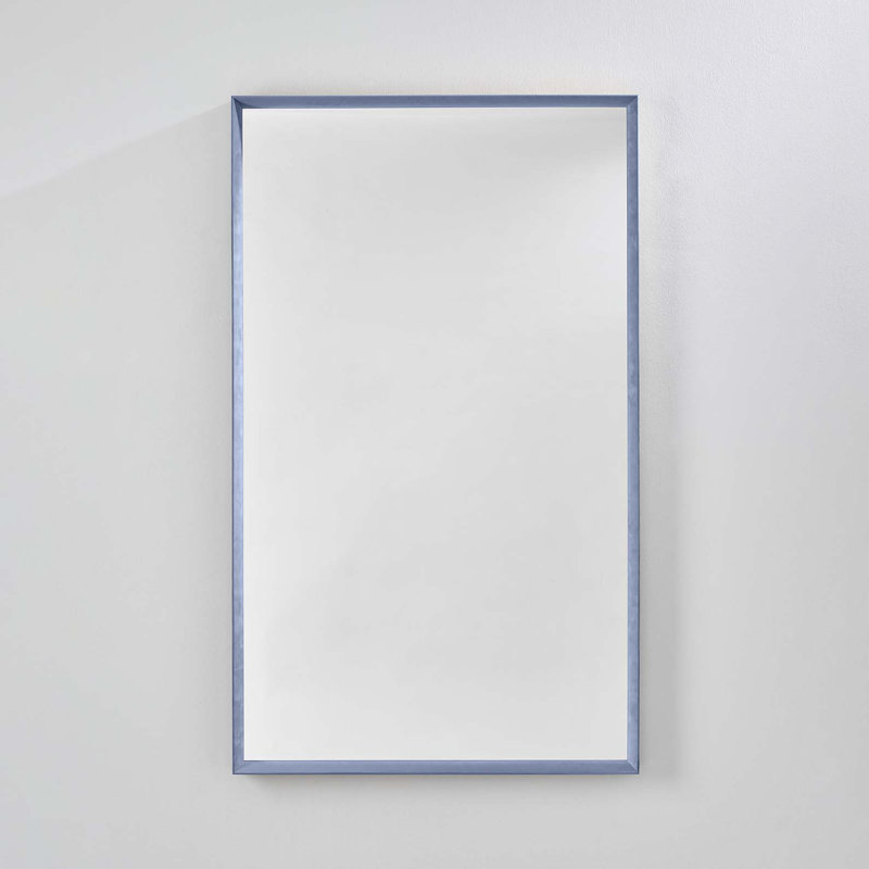 Nakira Solid Wood Rectangle Wall Mirror