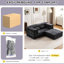 Upholstered Fabric Sectional-74852735-74852730