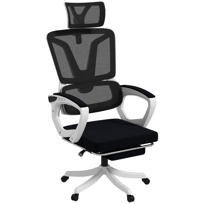 Bezell Linen Executive Chair with Headrest