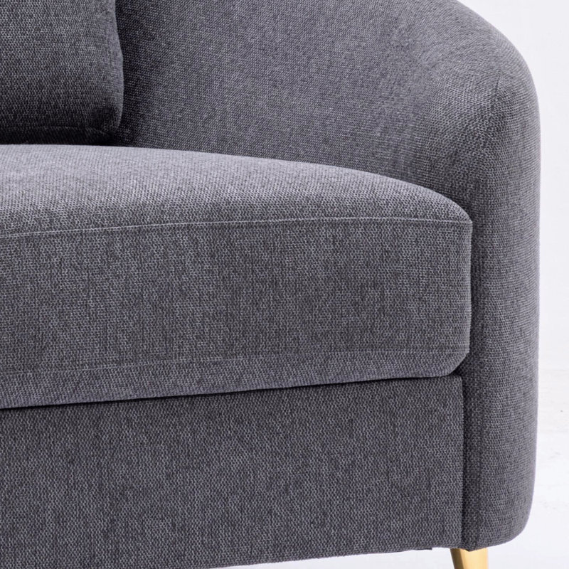 Fauteuil d'appoint en lin