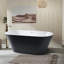 67'' x 29.5'' Freestanding Soaking Acrylic Bathtub