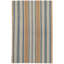 Blue Heron Stripe Handwoven Indoor/Outdoor Rug-16308407