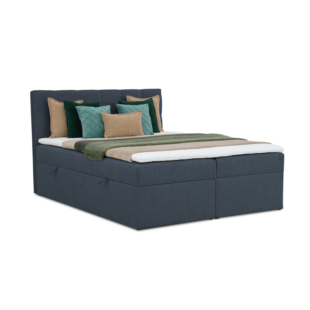 Boxspringbett Maher mit Topper und Bettkasten