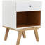 50.8cm W Solid Wood Bedside Table-465723781