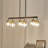 Salihah 6 - Light Kitchen Island Square / Rectangle Chandelier