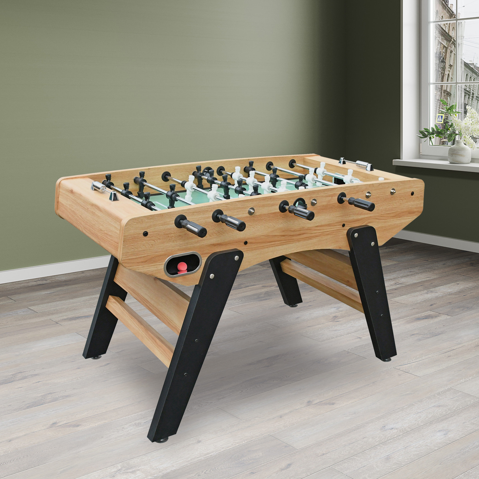 Hathaway Games Centre Stage 59In Pro Series Foosball Table Wayfair