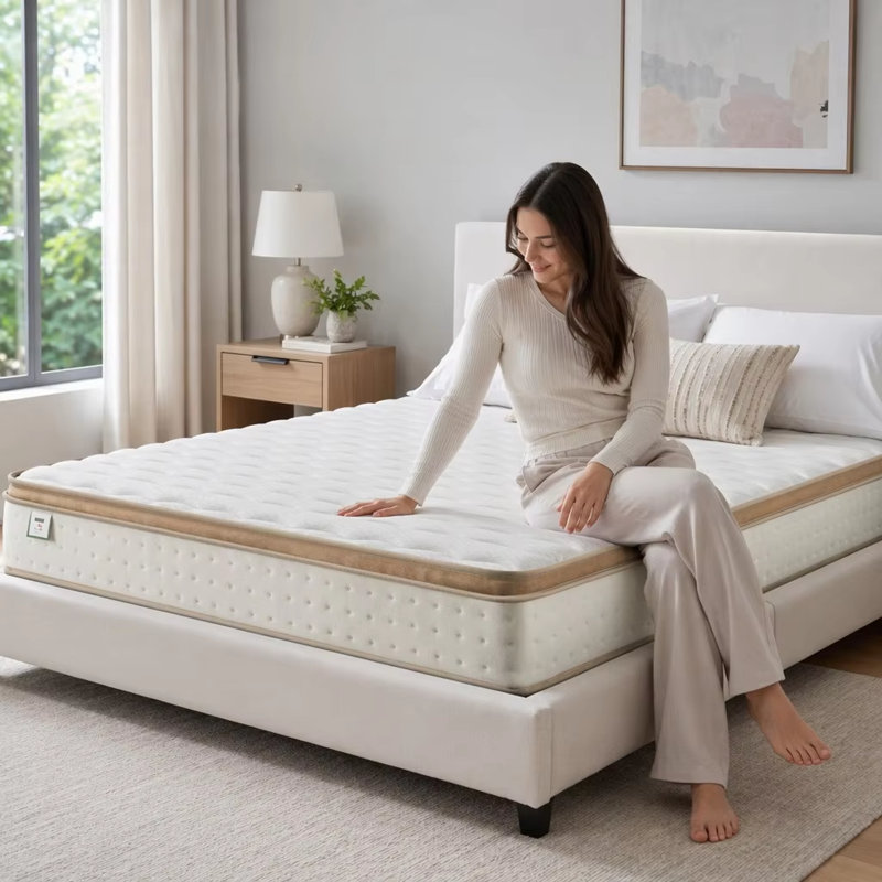 Pillow-Top Pocket Sprung Mattress, Single (3')