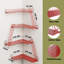 Étagère murale d'escalier de secours - Étagère d'angle moderne à 4 niveaux, style urbain, étagère échelle en métal facile à installer pour figurines, étagères décoratives New York pour salle de bain, salon et décoration intérieure, rouge-374929900