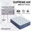 Matelas pneumatique d'arrêt automatique 17 po Beautyrest Supreme - pompe SureLock intégrée et arrêt automatique-126003473