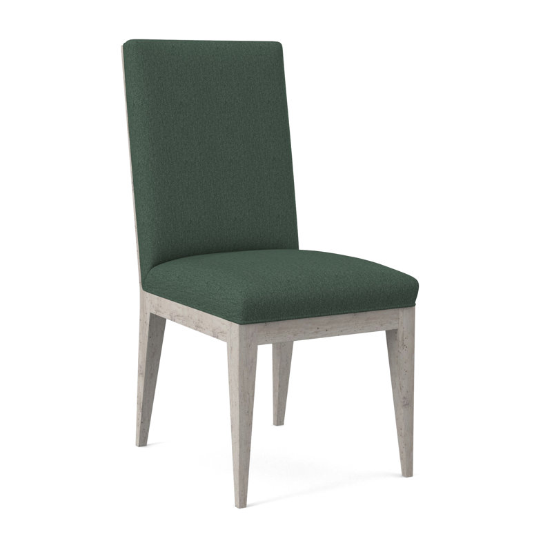 Chaise parsons rembourrée Logan, Bisque, Lin ensoleillé