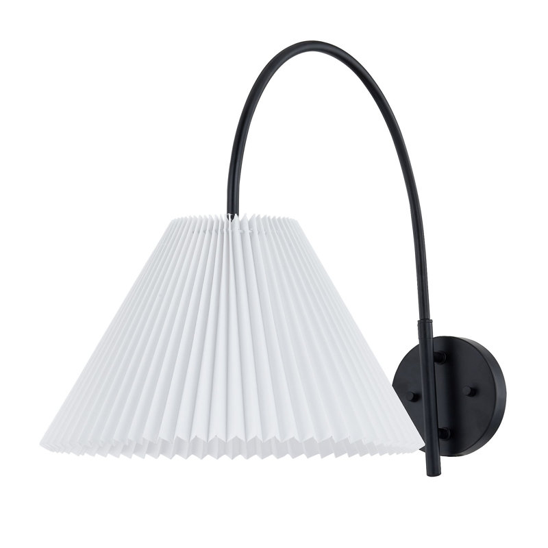 Tyson Metal Wall Sconce, Black