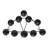 14'' H Metal Fireplace Candelabra