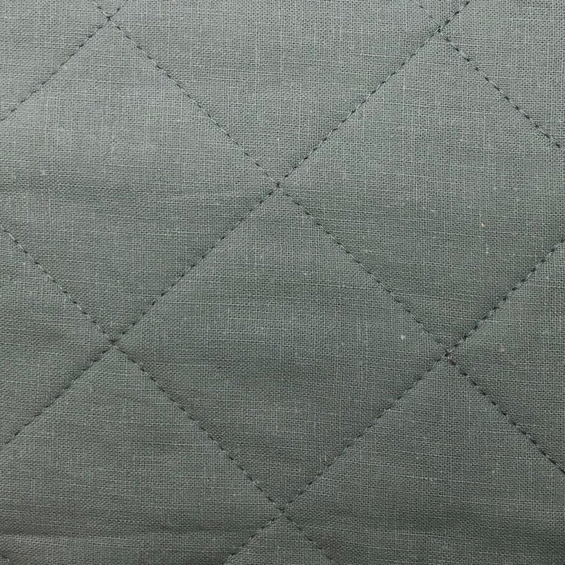 Courtepointe 1 pièce Diamond Linen, Courtepointe Fulll / Queen, Verre de mer