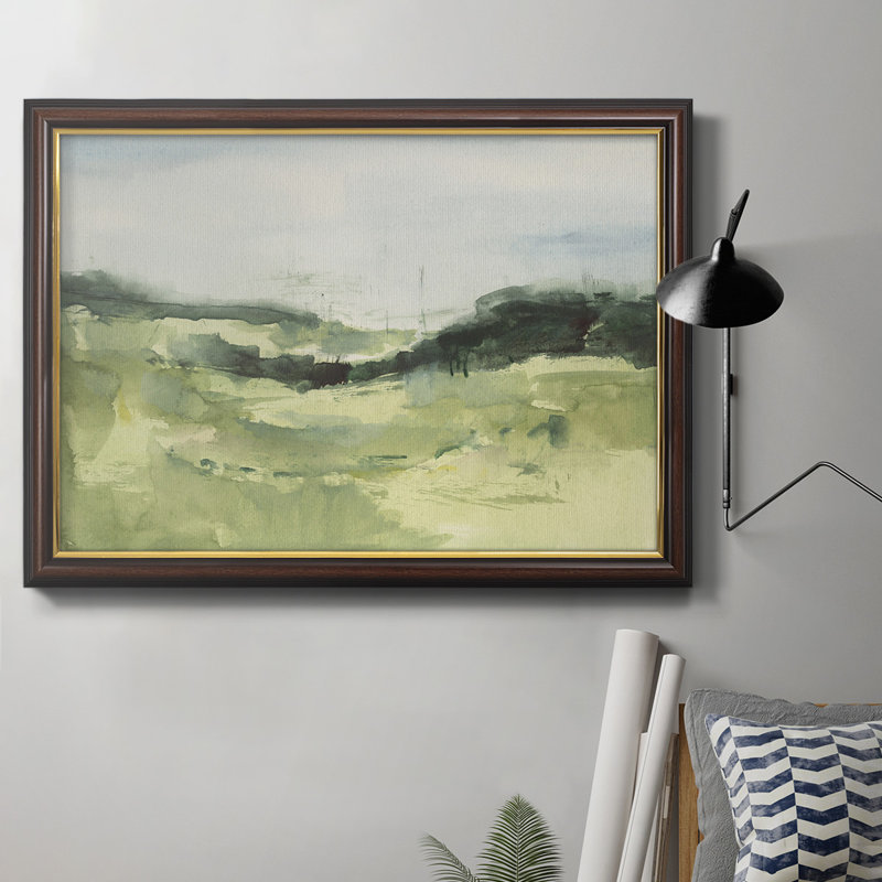Hill Scramble I, toile encadrée de qualité supérieure - prête à être accrochée, L 16 po x H 20 po x P 2,5 po