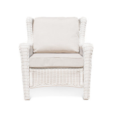 Fauteuil club d'extérieur en osier Park Meadow