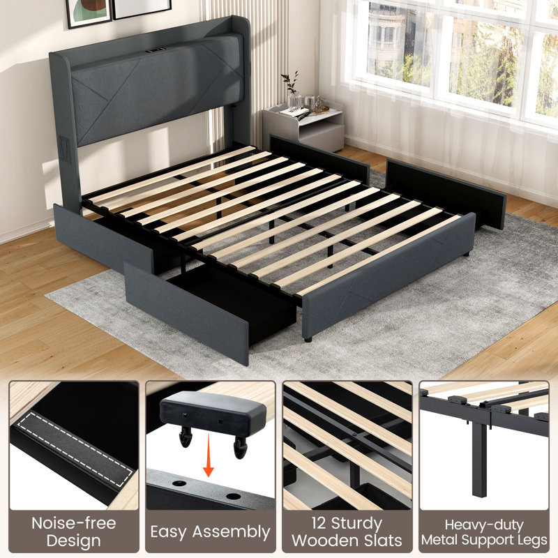 Upholstered Bed