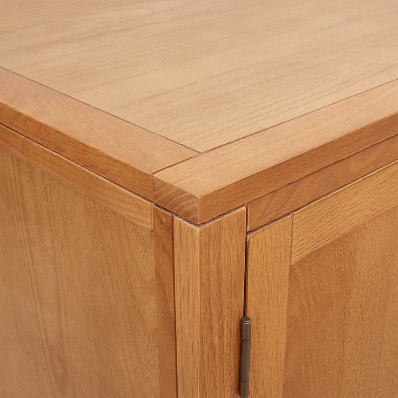 Engineered Wood Rectangle Accent Cabinet, 115cm H x 80cm W x 35cm D