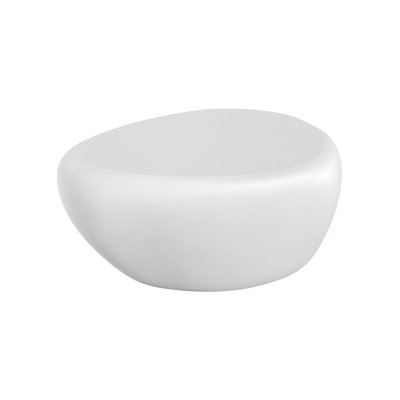 Table basse Mikaiah - Blanc