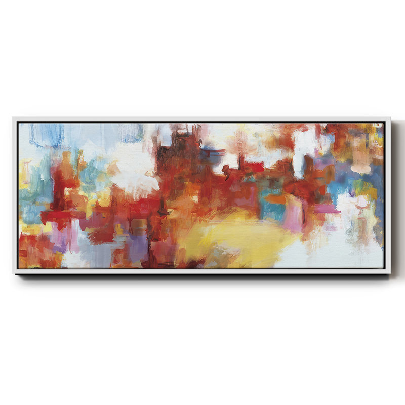 City Night II - toile encadrée, H 20 po x l 50 po
