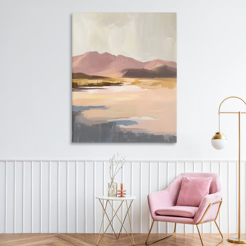 «Desert Mountain Sunrise», toile par Heidi Kuntz, H 48 po x l 36 po