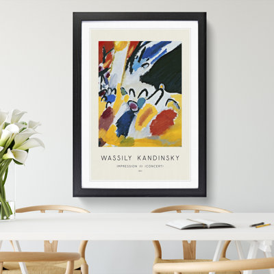 Impression III by Wassily Kandinsky - Picture Frame Painting