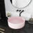 Ceramic Circular Bathroom Sink-126148924