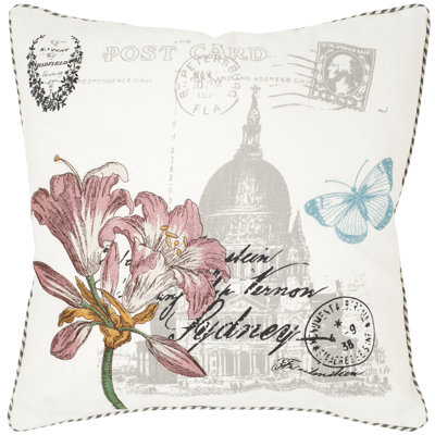 Gloria Cotton Throw Pillow