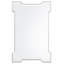 Aversa Metal Beveled Wall Mirror