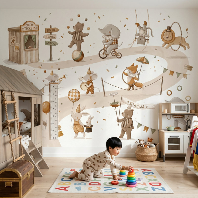 Décoration murale amovible fond blanc, Texturé non collé, 100 po x 96 po