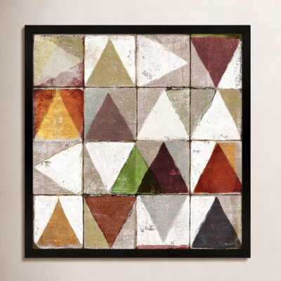 Tiles 4 by Marco Marella for Studio M - Framed Wall Art