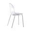 Academy Armless Chair with Metal Frame-1957205135