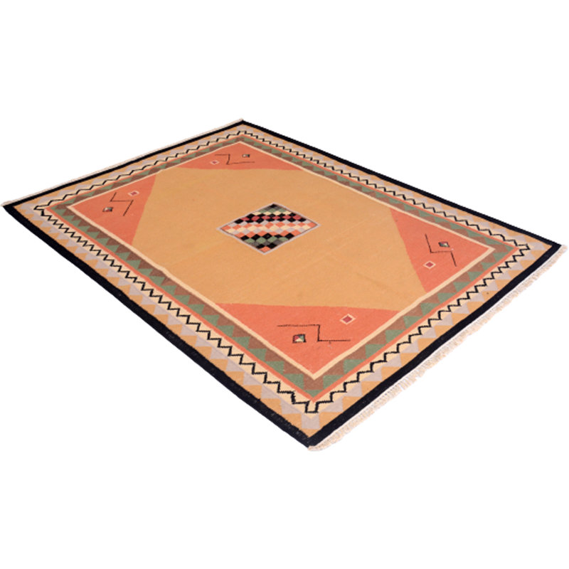 Burr Geometric Hand Woven 145cm X 195cm Area Rug