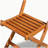 3-Piece Eucalyptus Bistro Set, Square, Natural Oil