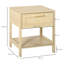 40.01 cm W Bedside Table