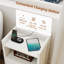 45cm W Manufactured Wood Bedside Table-1309818209