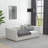 Twin Size Daybed With Drawers Upholstered Tufted Sofa Bed, With Button On Back And Copper Nail On Waved Shape Arms, Velvet-1668536856
