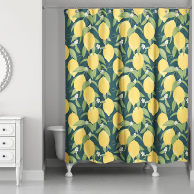Alondria Floral Shower Curtain