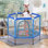 Trampoline polyvalent pour tout-petits et amusant, idéal pour tous les âges