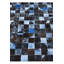 Tapis bleu foncé Jed