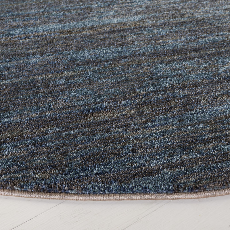 Tapis bleu / gris Oliveri Lasa 104, Tapis de couloir 2 pi 3 po x 8 pi