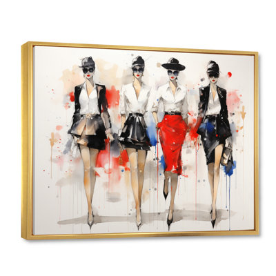 " Fashion Woman Walk II "