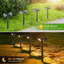 Polished Nickel Solar Powered Pathway Light