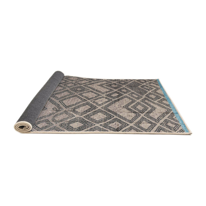 Tapis abstrait moderne 4309, Rond 5 pi