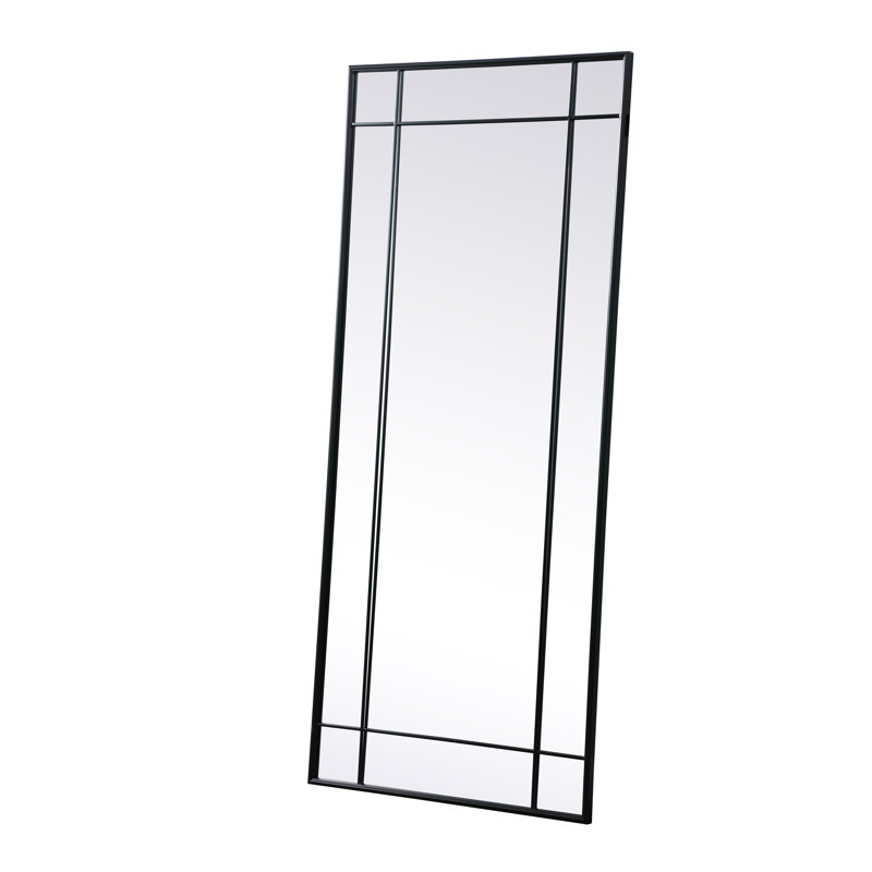 Miroir mural Chancey, Noir, H 70 po x l 30 po