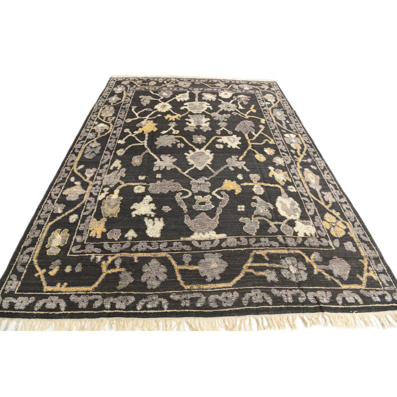 Tapis noir Murry