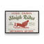 «Cent Sleigh Rides», reproduction sur toile-105813107-105813120