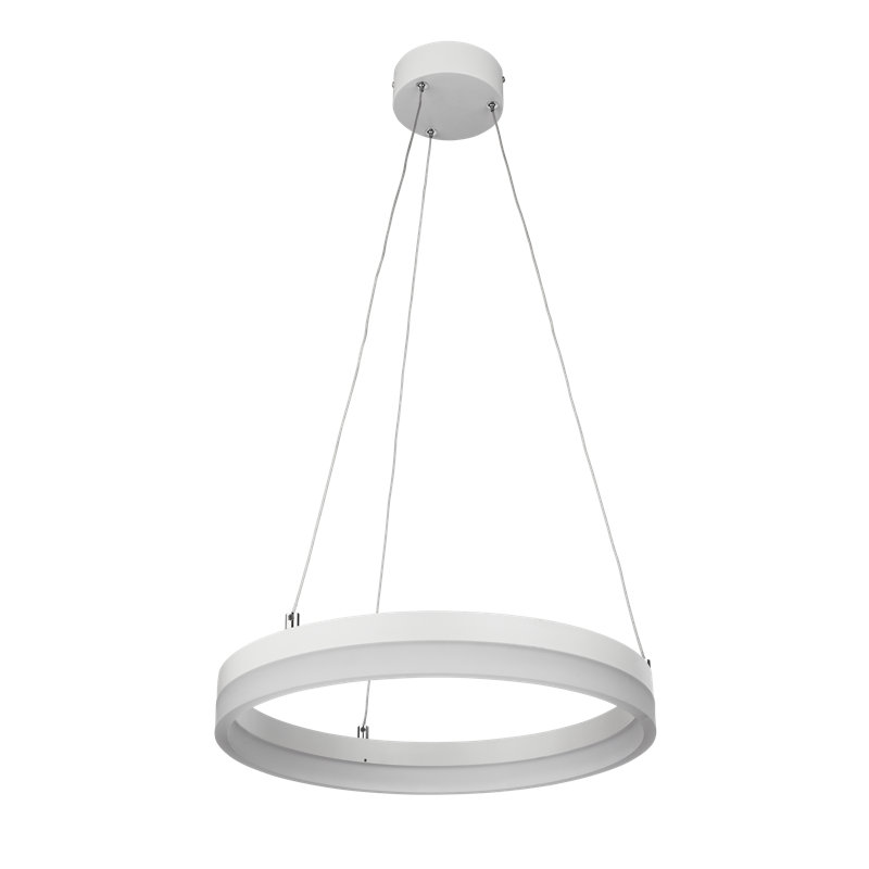 Ernest 1-Light Wagon Wheel LED Chandelier
