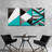 Textures Geometric Abstract XII Multi Piece Canvas Print-93059233