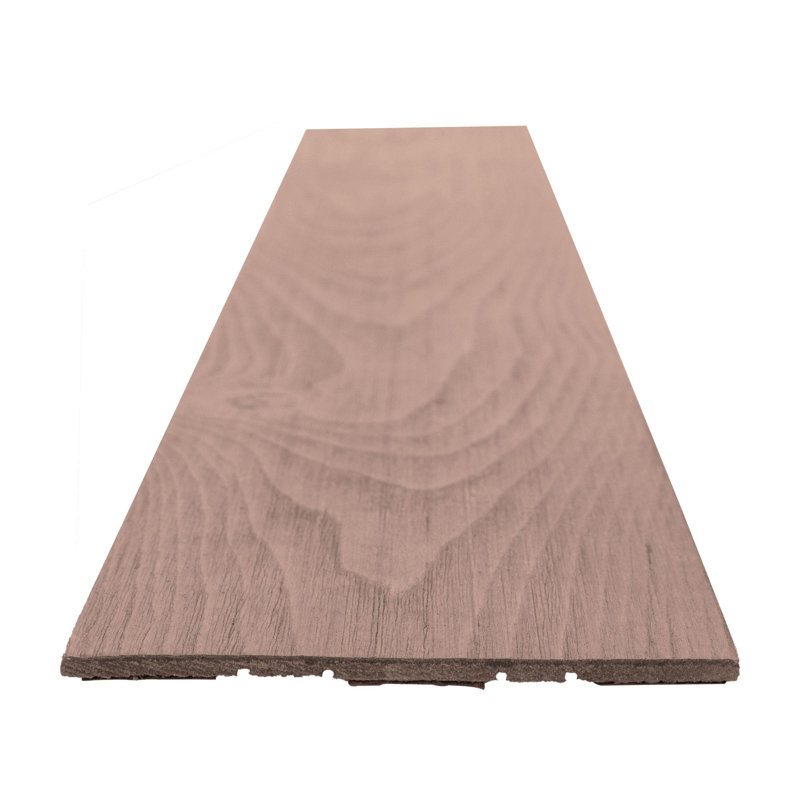 Planche de pin rustique auto-adhésive 5-1 / 8 "x 46-1 / 2" x 3/16 ", Brun mission