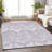 Premium Machine Washable Prisco Lavender Rug-835477242